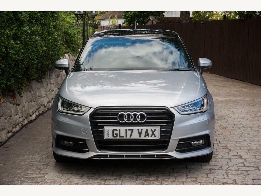 Audi A1 1.4 Tfsi Black Edition Hatchback GL17VAX Silver #2
