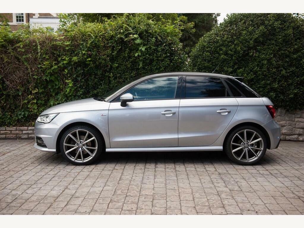 Audi A1 1.4 Tfsi Black Edition Hatchback GL17VAX Silver #3