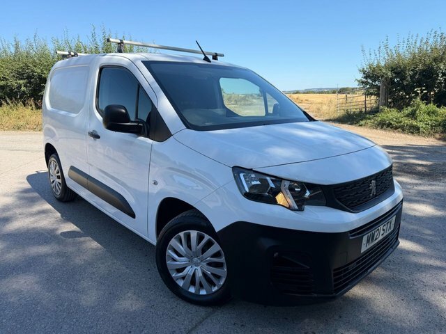 Peugeot Partner 2021 1.5 Bluehdi 1000 Professional Standard Panel MW21STX White #4