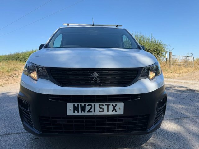 Peugeot Partner 2021 1.5 Bluehdi 1000 Professional Standard Panel MW21STX White #3