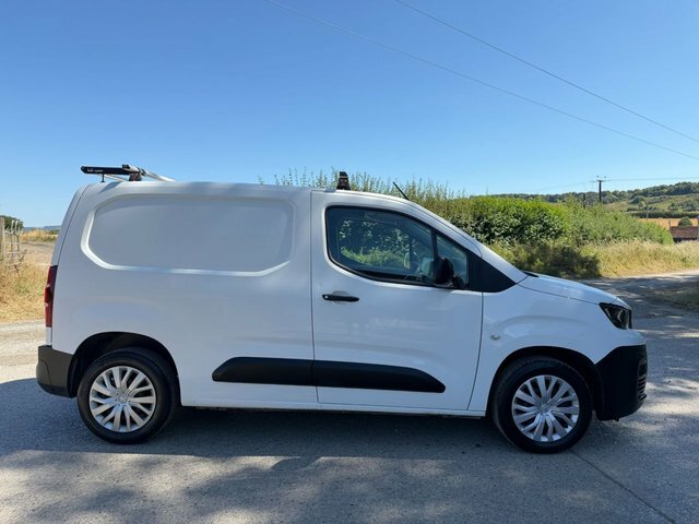 Peugeot Partner 2021 1.5 Bluehdi 1000 Professional Standard Panel MW21STX White #2