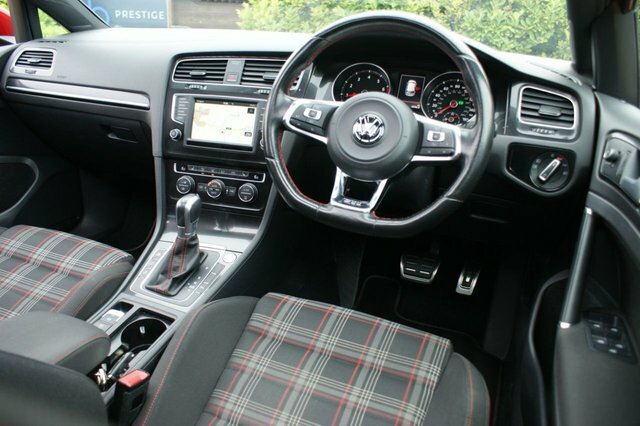 Volkswagen Golf 2.0 Tsi Bluemotion Tech Gti Performance Hatchback OE16SUO Red #2