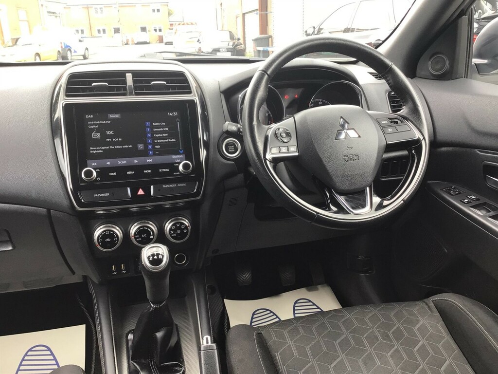 Mitsubishi ASX 2.0 Mivec Dynamic Euro 6 Ss White #6