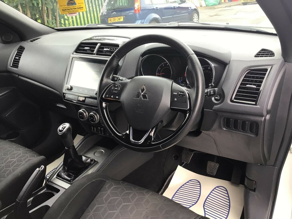 Mitsubishi ASX 2.0 Mivec Dynamic Euro 6 Ss White #4
