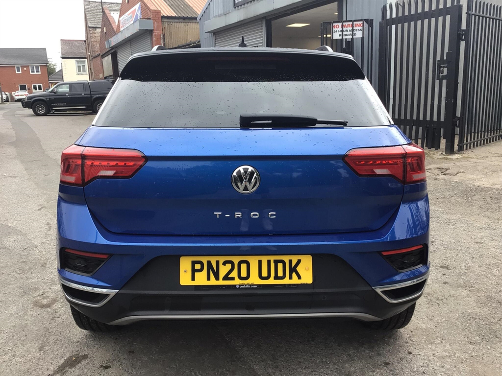Volkswagen T-Roc Sel Tsi Evo Dsg Silver #8
