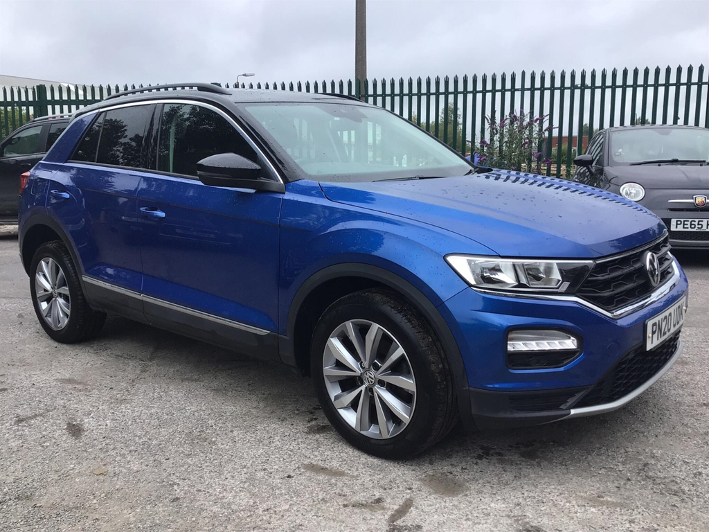 Volkswagen T-Roc 1.0 Tsi Design Euro 6 Ss Blue