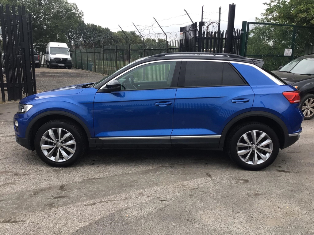Volkswagen T-Roc 1.0 Tsi Design Euro 6 Ss Blue #5
