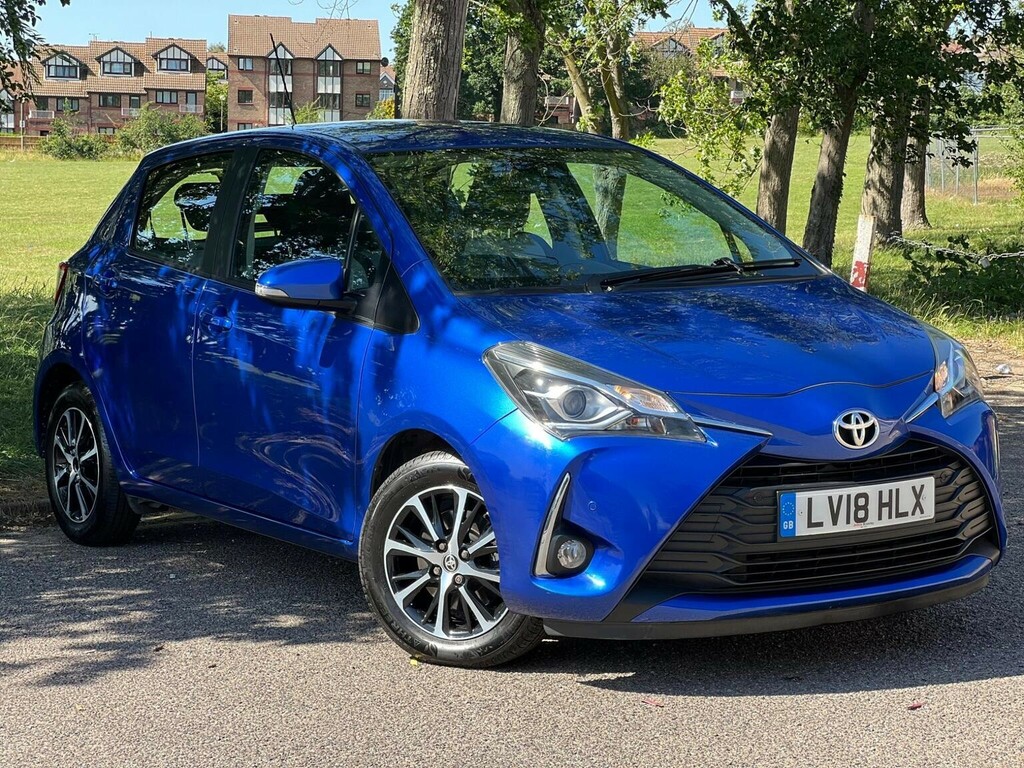 Toyota Yaris Hatchback 1.5 Vvt-i Icon Tech Euro 6 201818 Blue #3