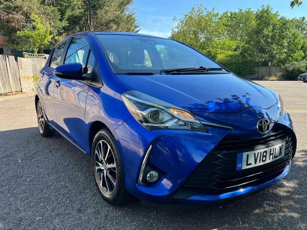 Toyota Yaris Hatchback 1.5 Vvt-i Icon Tech Euro 6 201818 Blue #5