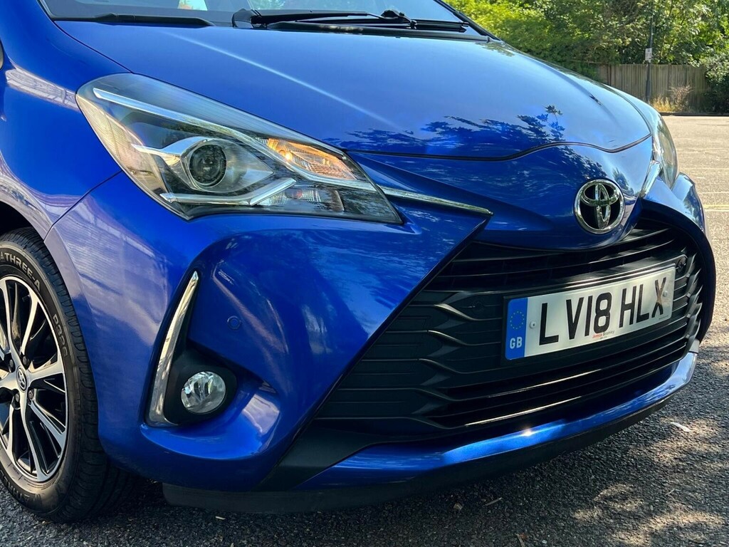 Toyota Yaris Hatchback 1.5 Vvt-i Icon Tech Euro 6 201818 Blue #6
