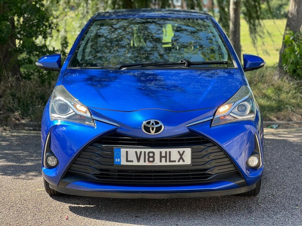 Toyota Yaris Hatchback 1.5 Vvt-i Icon Tech Euro 6 201818 Blue #2