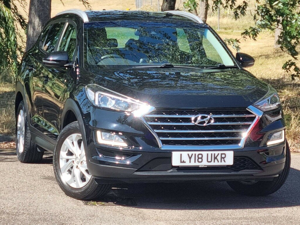 Hyundai Tucson Suv 1.6 Gdi Blue Drive Se Nav Euro 6 Ss 20 LY18UKR Black #3