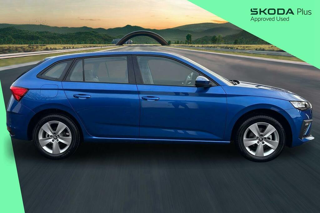 Skoda Scala 1.0 Tsi Se Edition Hatchback GY75RHZ Blue #4