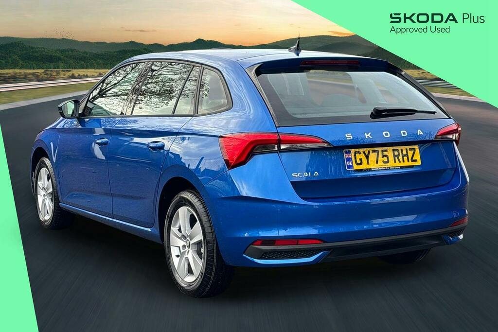 Skoda Scala 1.0 Tsi Se Edition Hatchback GY75RHZ Blue #3