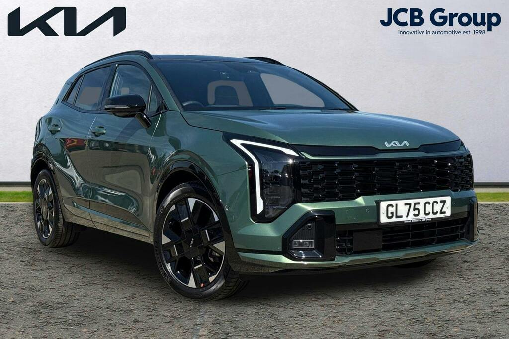 Kia Sportage 1.6 H T Gdi Gt Line S Suv Hybrid Green
