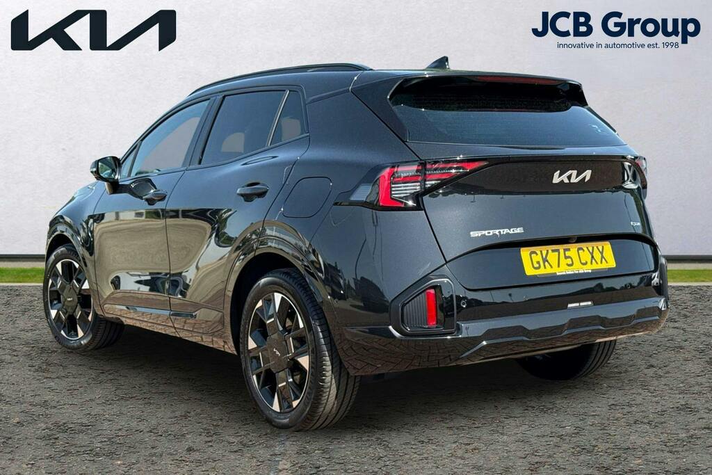 Kia Sportage 1.6 H T Gdi Gt Line S Suv Hybrid GK75CXX Black #3