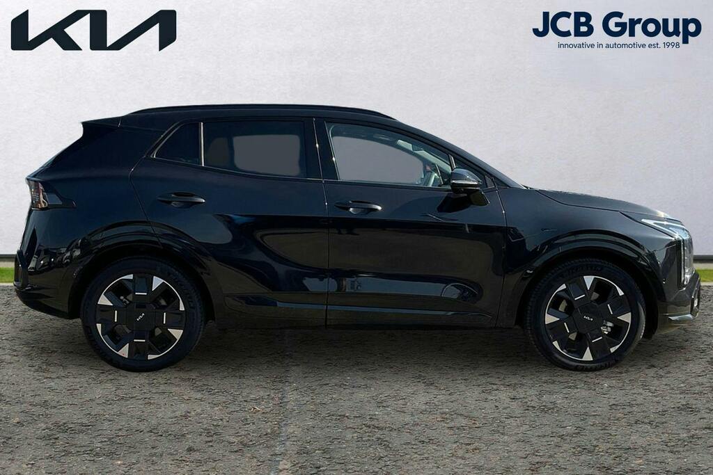 Kia Sportage 1.6 H T Gdi Gt Line S Suv Hybrid GF75DDA Black #4