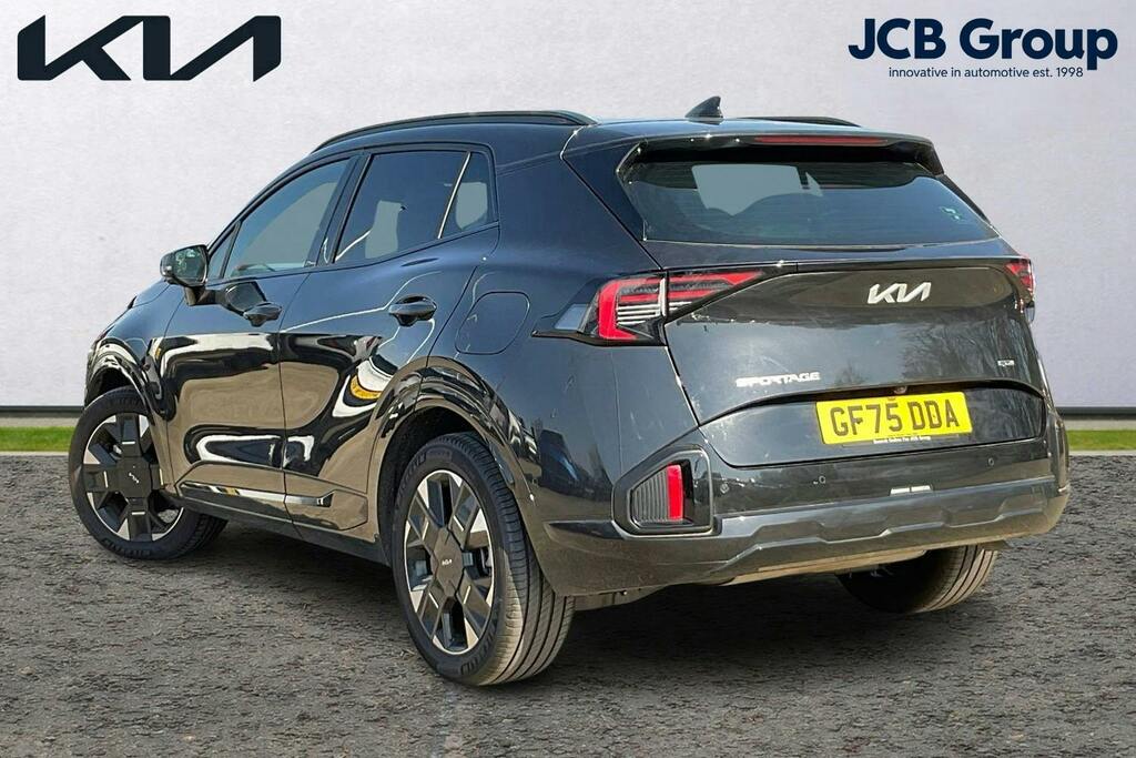 Kia Sportage 1.6 H T Gdi Gt Line S Suv Hybrid GF75DDA Black #3
