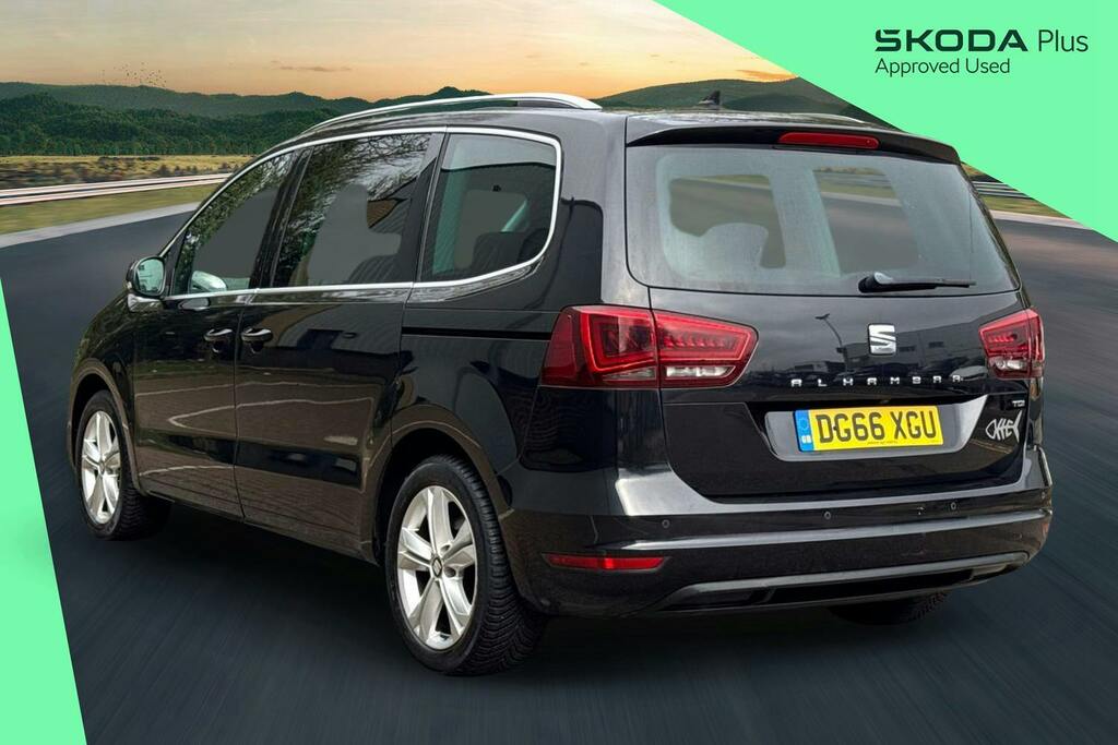 Seat Alhambra 2.0 Tdi Se Lux Mpv Dsg Black #3