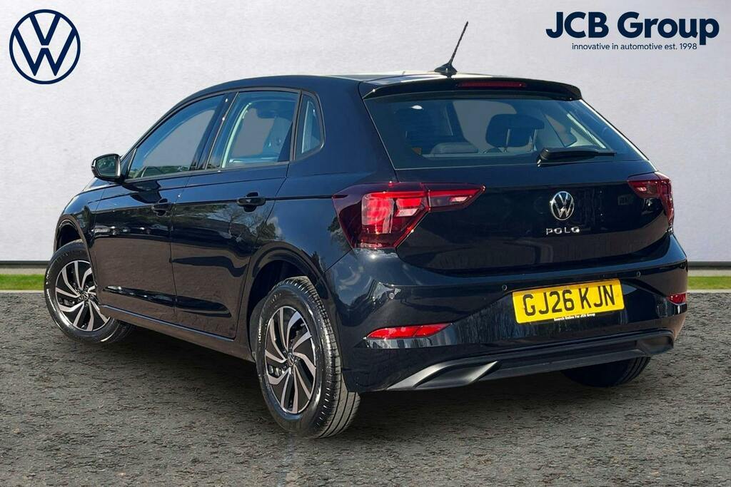 Volkswagen Polo 1.0 Evo Life Hatchback GJ26KJN Black #3