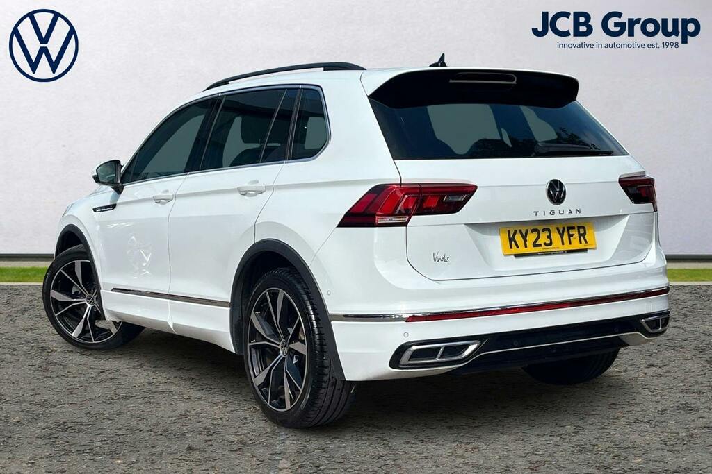 Volkswagen Tiguan 2.0 Tdi R-line Suv Dsg KY23YFR White #3