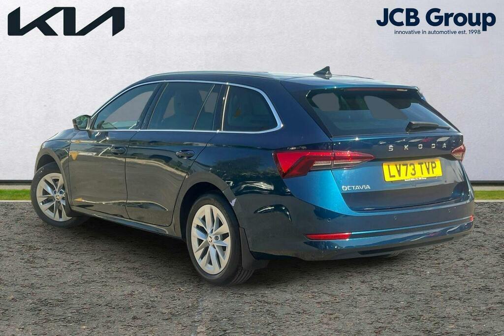 Skoda Octavia 2.0 Tdi Se L Estate Dsg Blue #3