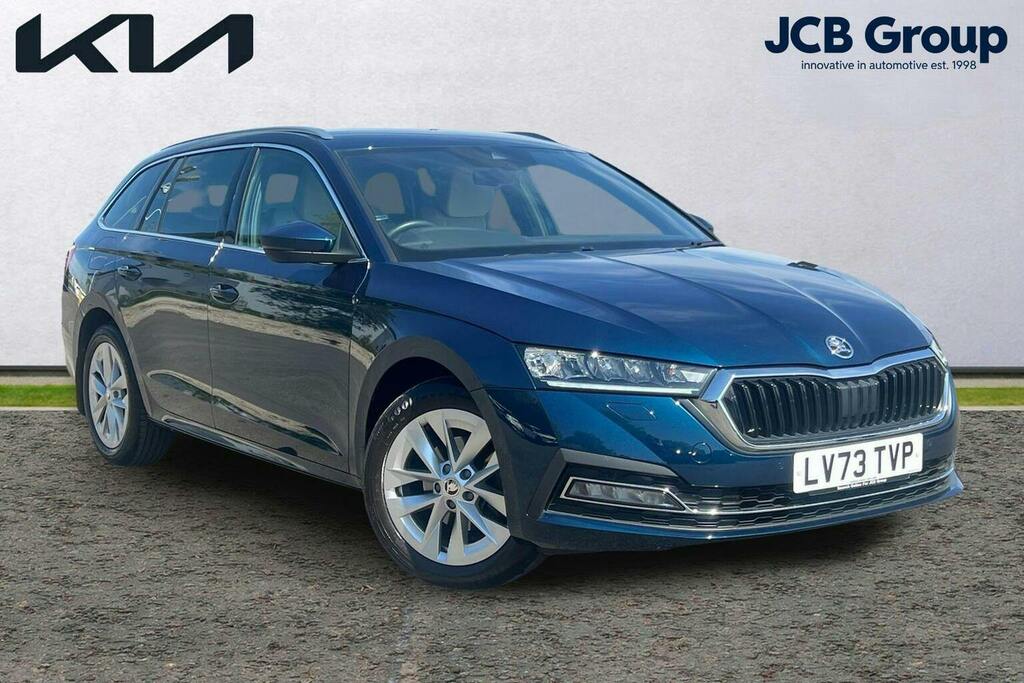 Skoda Octavia 2.0 Tdi Se L Estate Dsg Blue