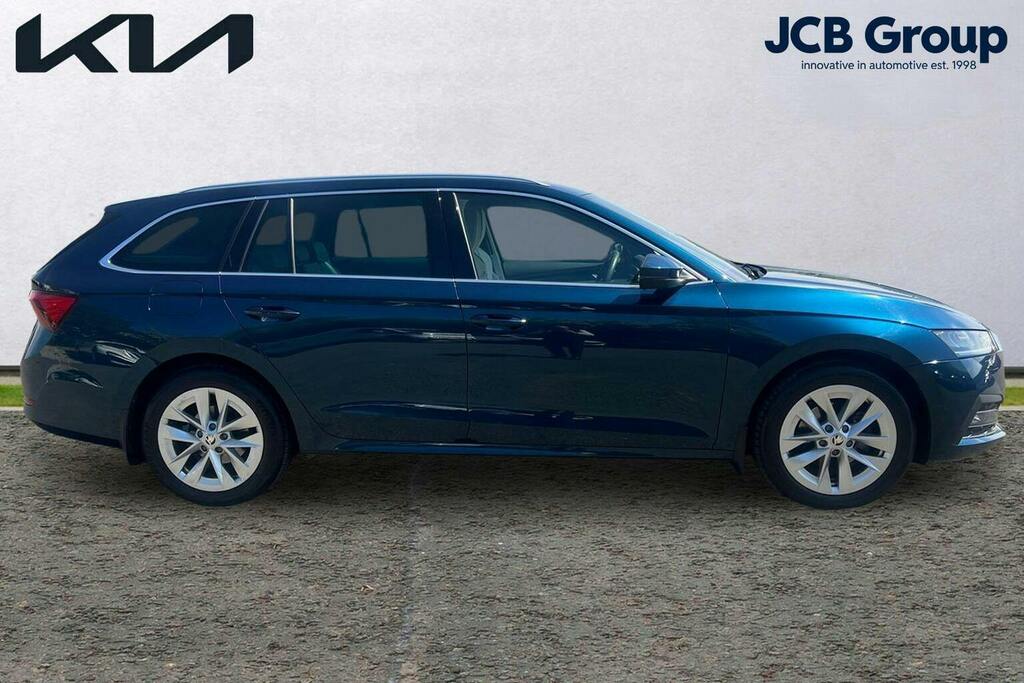 Skoda Octavia 2.0 Tdi Se L Estate Dsg Blue #4