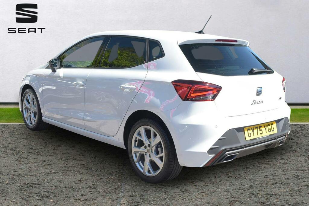 Seat Ibiza 1.0 Tsi Fr First Edition Hatchback Dsg GY75YGG White #3