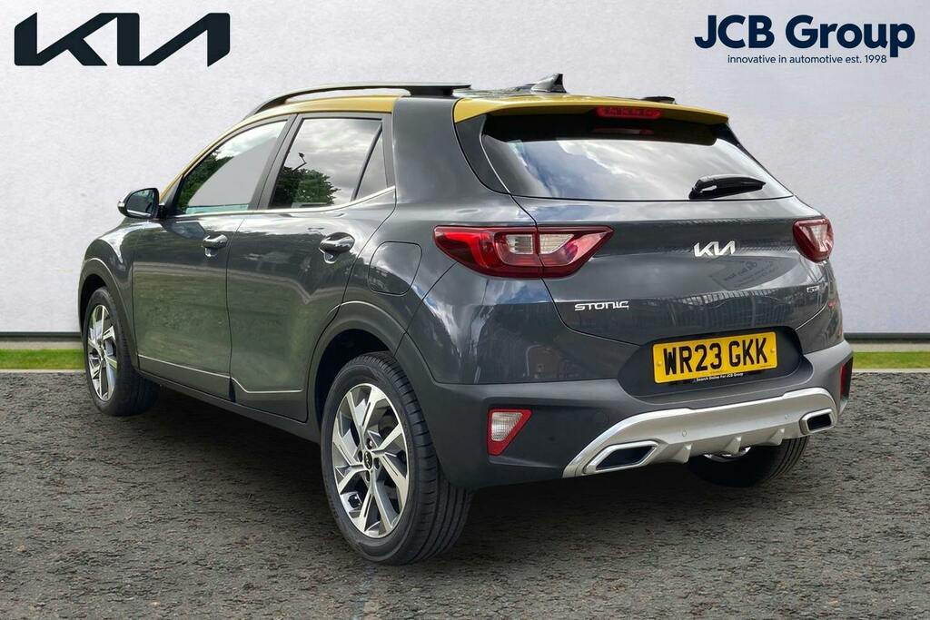 Kia Stonic 1.0 T Gdi Mhev Gt Line S Suv Hybrid Dct WR23GKK Grey #3
