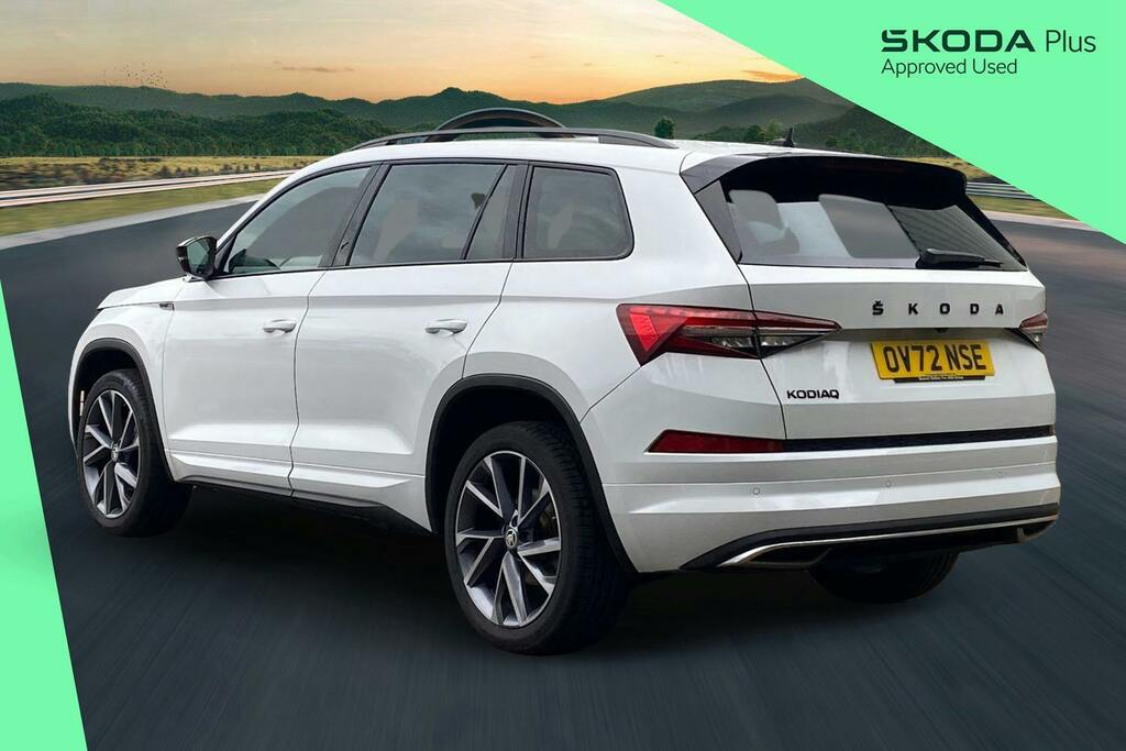 Skoda Kodiaq 1.5 Tsi Act Sportline Suv Dsg White #3