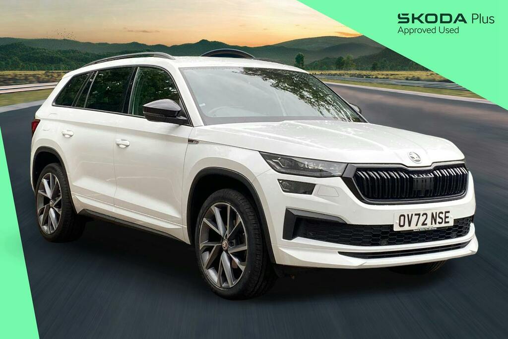 Skoda Kodiaq 1.5 Tsi Act Sportline Suv Dsg White