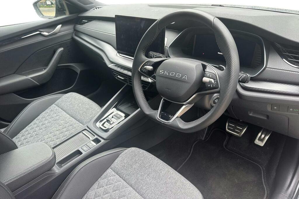 Skoda Octavia 1.5 Tsi E Tec Mhev Act Sportline Estate GF75KVP Black #6