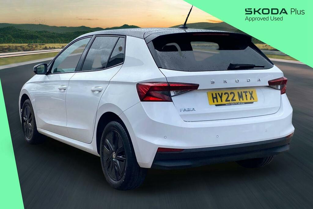 Skoda Fabia 1.0 Tsi Colour Edition Hatchback HY22MTX White #3