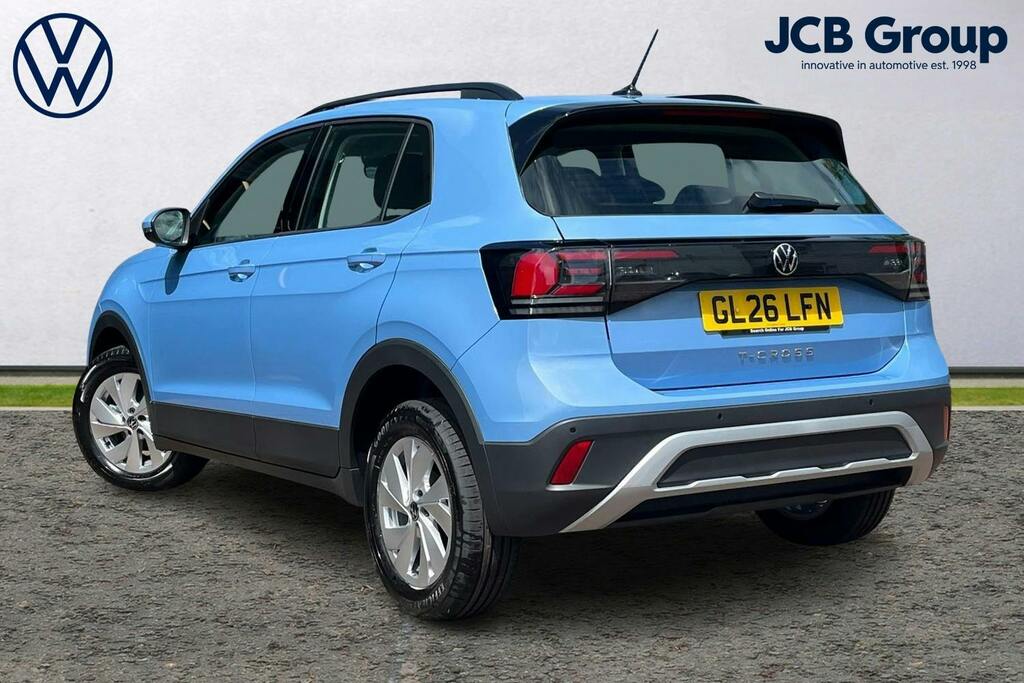 Volkswagen T-Cross 1.0 Tsi Life Suv GL26LFN Blue #3