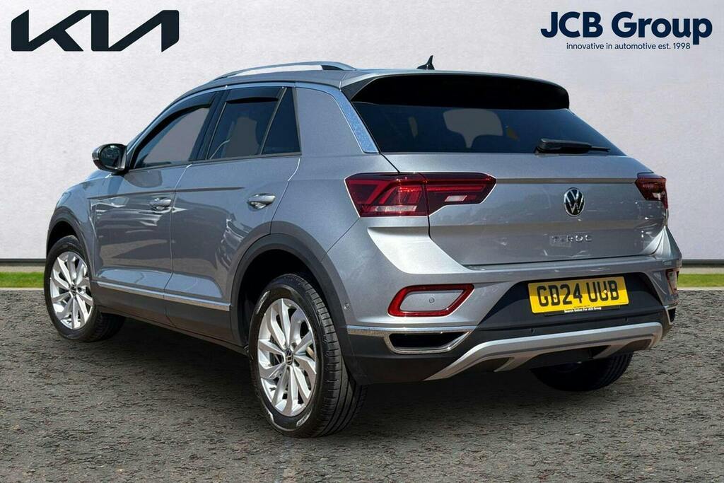 Volkswagen T-Roc 1.5 Tsi Style Suv GD24UUB Silver #3
