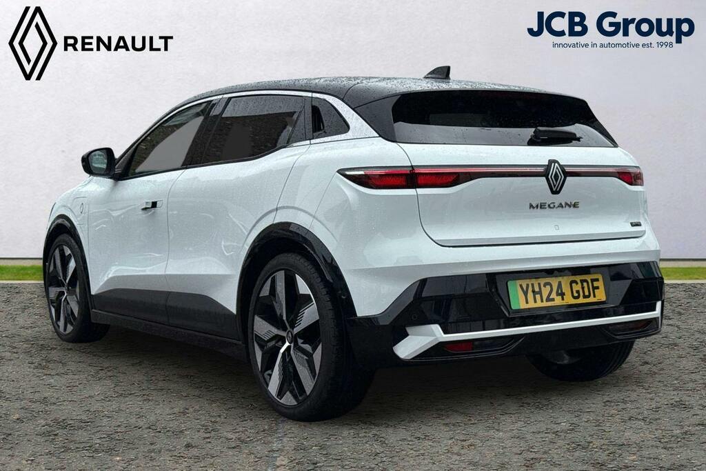 Renault Megane E-Tech 60Kwh Techno Plus Hatchback YH24GDF White #3