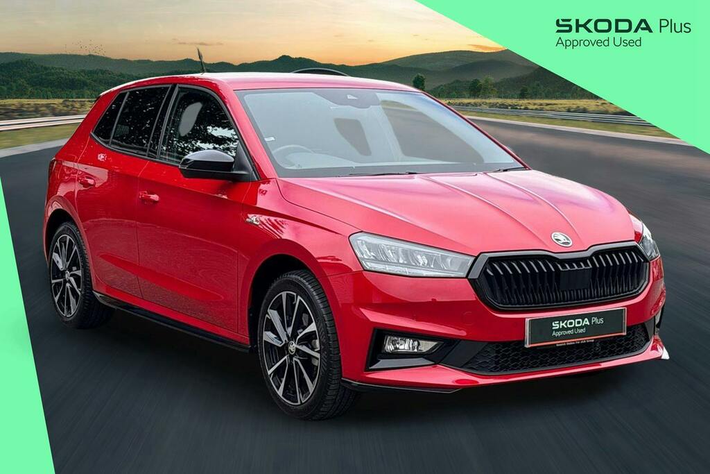 Skoda Fabia 1.0 Tsi Monte Carlo Hatchback Red