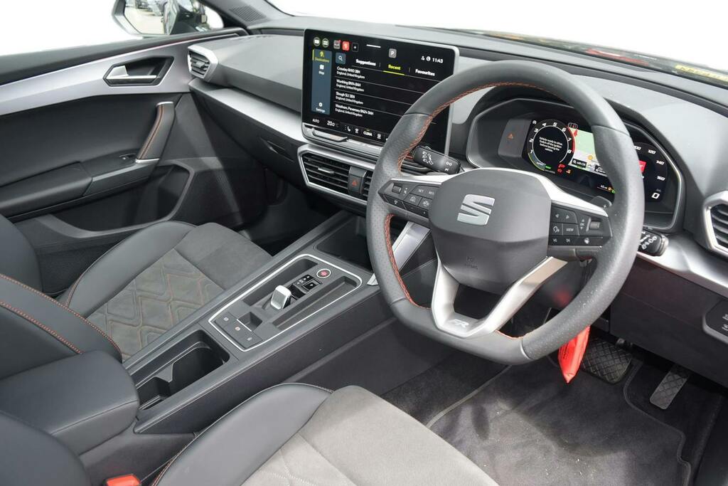 Seat Leon 1.5 Etsi Mhev Fr Black Edition Hatchback Petro GV75UUF Black #6