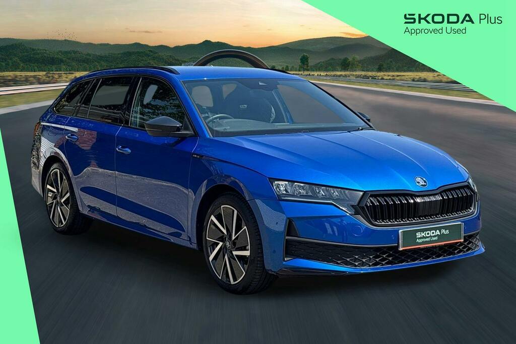 Skoda Octavia 1.5 Tsi Act Sportline Estate Blue