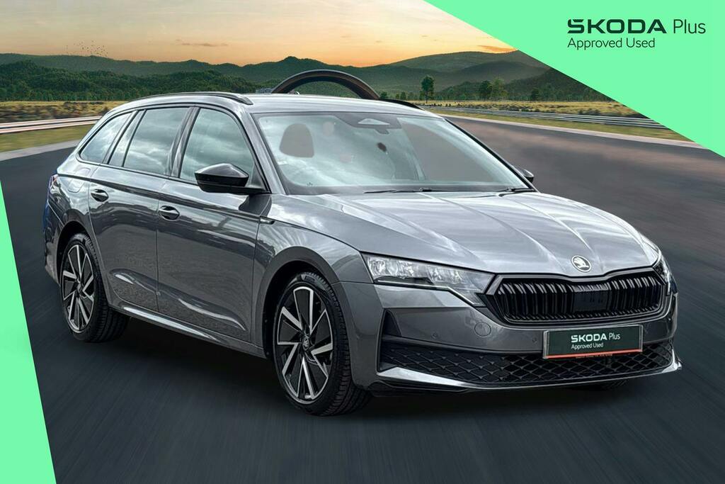 Skoda Octavia 1.5 Tsi E Tec Mhev Act Sportline Estate Grey