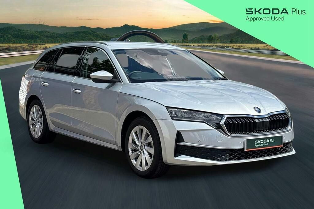 Skoda Octavia 1.5 Tsi E Tec Mhev Act Se L Estate Hybr Silver
