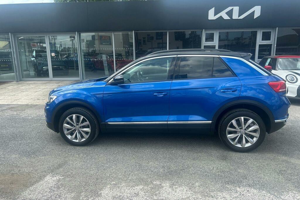 Volkswagen T-Roc 1.6 Tdi Design Suv GJ68OTV Blue #5