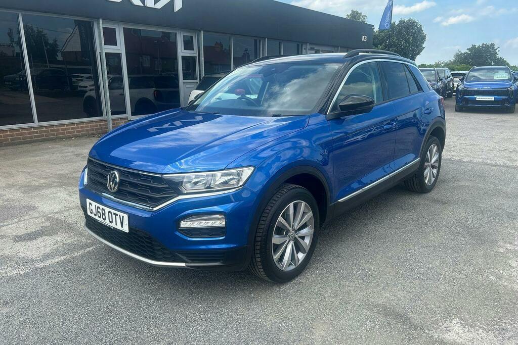 Volkswagen T-Roc 1.6 Tdi Design Suv GJ68OTV Blue #6