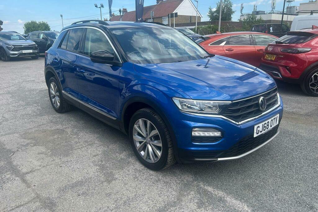 Volkswagen T-Roc 1.6 Tdi Design Suv GJ68OTV Blue #2