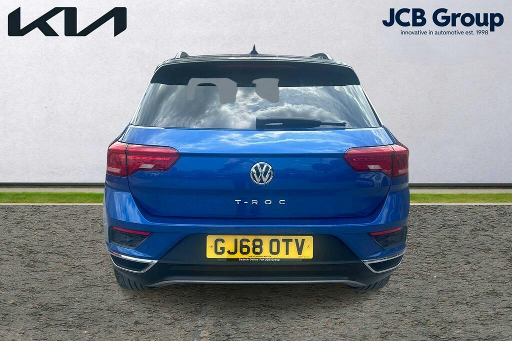 Volkswagen T-Roc 1.6 Tdi Design Suv GJ68OTV Blue #4
