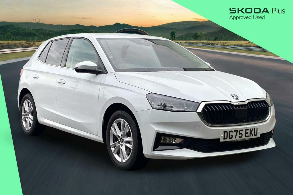 Skoda Fabia 1.0 Tsi Se L Edition Hatchback Dsg White