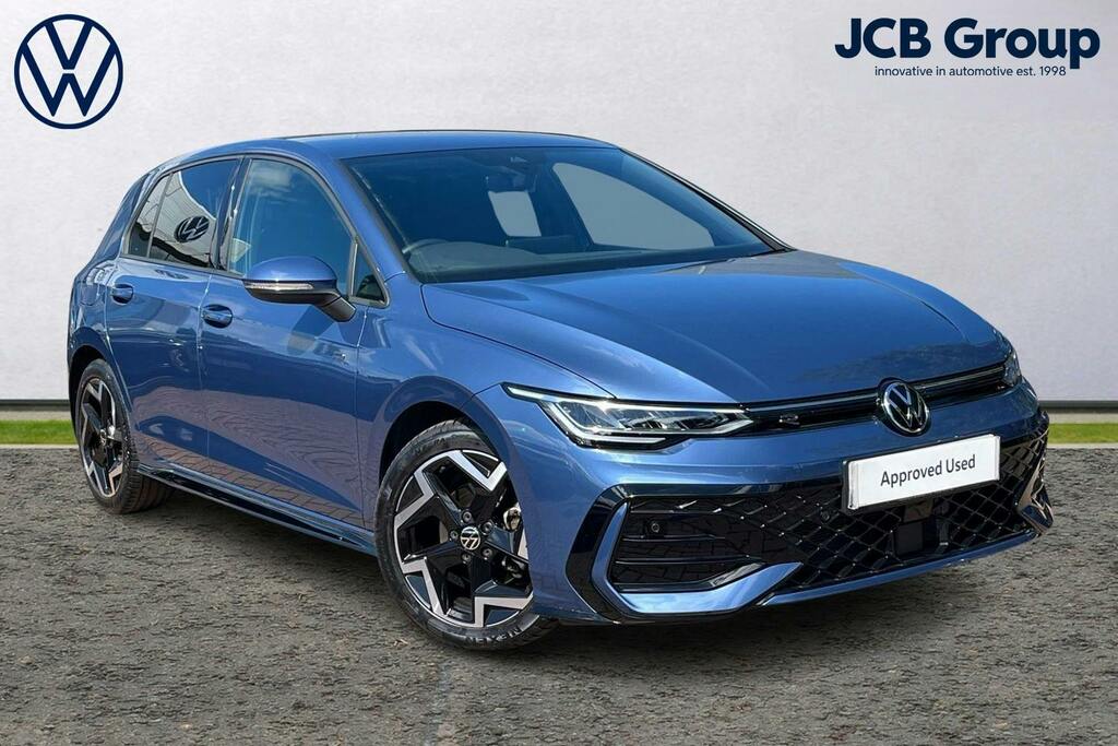 Volkswagen Golf 1.5 Etsi Mhev R-line Hatchback Hybrid D Blue