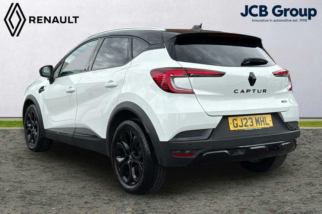 Renault Captur 1.6 E Tech Rive Gauche Se Suv Hybrid Au GJ23MHL White #3