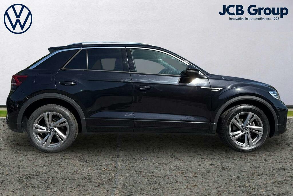 Volkswagen T-Roc 1.5 Tsi R-line Suv GD25BUP Black #4